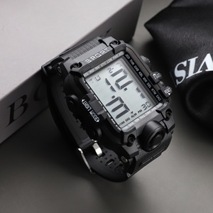 Montre de sport numérique multifonction intelligente pour homme, LED lumineuse, étanche, cadeau pour enfants et garçons, montre-bracelet avec alarme et <span class=keywords><strong>chronomètre</strong></span> - Product Image 2
