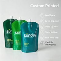 Pochettes souples à bec verseur haut de gamme pour emballages alimentaires (Whisky, Jus, Vin) – Impression personnalisée disponible
