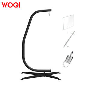 WOQI Columpio al aire libre Silla Soporte Colgante <span class=keywords><strong>Terraza</strong></span> Hamaca <span class=keywords><strong>para</strong></span> acampar y senderismo - Product Image 2