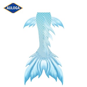 Coda di Sirena per Adulti, Costume Bikini a 2 Pezzi con Decorazioni in Cristallo, Eco-Friendly in Spandex/Poliestere per Nuoto <span class=keywords><strong>e</strong></span> Immersioni - Product Image 4