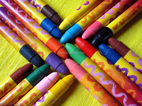 Machine de moulage de Crayon de cire, ligne de Production de fabrication de Crayon automatique