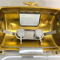 Ensemble de matériel de cuisine pour traiteur : Réchauds de buffet, Plats de maintien au chaud, Réchauds de buffet professionnels, Réchauds de buffet pour buffet, Présentoirs chauffants pour aliments