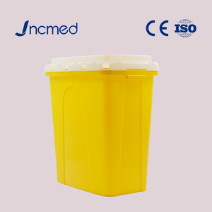 Conteneur à objets tranchants de 6 gallons, étanche et scellé, avec construction entièrement fermée empêchant les fuites de liquide et la contamination croisée - Product Image 4