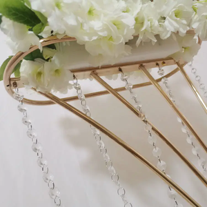 Hot Sale <strong>Wedding</strong> Road Lead Flower Rack Iron Art <strong>Table</strong> Decoration Ornaments <strong>Wedding</strong> <strong>Centre</strong> <strong>Pieces</strong> <strong>Table</strong> Decor Iron Frame - Product Image 2