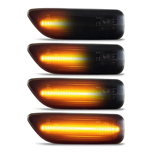 Cho Volvo XC90 S80 XC70 V70 S60 2001 2009 <span class=keywords><strong>Led</strong></span> năng động lần lượt tín hiệu ánh sáng Side gương tuần tự đèn blinker chỉ số - Product Image 2