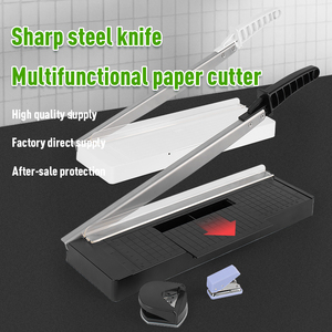Coupe-papier de bureau Zequan A4, coupe-papier guillotine manuel, coupe-papier guillotine pour le bureau, la maison et les travaux manuels - Product Image 2