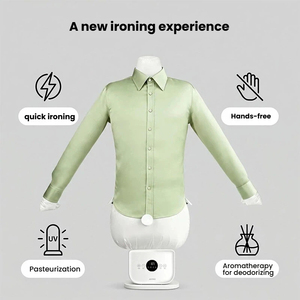 Machine à repasser et sécher les vêtements intelligente à commande tactile, fer à vapeur multifonction, sécheuse et <span class=keywords><strong>stérilisateur</strong></span> pour la maison - Product Image 2