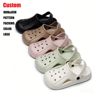 Sabots plateforme pour femmes, antidérapants, à enfiler, semelle souple et amortie, légers, pour intérieur, maison, chambre, salle de bain - Product Image 1