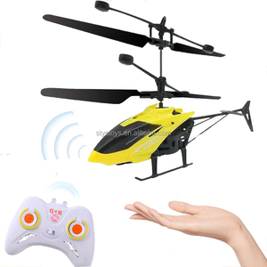 Helicóptero RC de modo dual con carga USB, helicóptero de control remoto volador, juguete con sensor de gravedad manual - Product Image 2