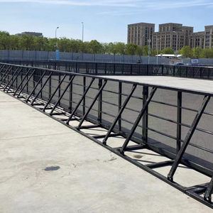 Verwijderbare Evenementen Crowd Control <span class=keywords><strong>Barrier</strong></span> Tijdelijke Omheining Voetgangersbarrière Hek Stalen Verkeersbarrières - Product Image 5