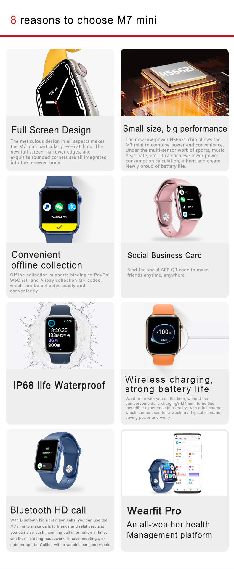 M7 mini SmartWatch