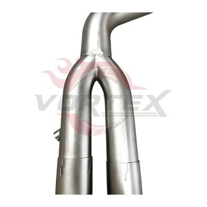 Vortex SS304 Performance Midpipe for BMW G20 M340i B58 3.0T Racing Exhaust Center Pipe Resonated Dual Section System <b>Kit</b> - Product Image 4