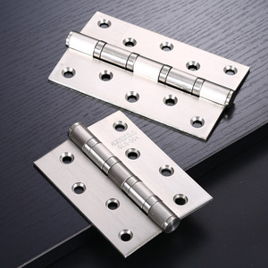 Bán buôn bán hàng trực tiếp 4/5 inch phẳng mở mông bản lề thép không gỉ bóng mang bản lề cho cửa bóng mang cửa bản lề - Product Image 1