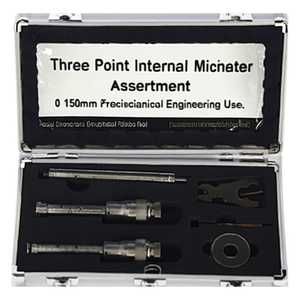 Three Point Internal <b>Micrometer</b> Assortment 0 150mm Precision Measurement Tool Set For Mechanical Engineering Use - Product Image 2