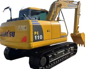 Almost new short working time Komatsu PC110 Second hand digger used crawler excavator