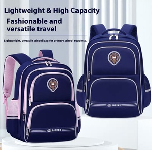<span class=keywords><strong>Cartable</strong></span> en tissu Oxford pour garçons filles grande capacité sac à dos géométrique étanche à la mode résistant à la saleté pour les classes primaires - Product Image 2