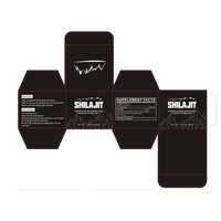 Résine de Shilajit Naturelle Pure de l'Himalaya, Capsules de Shilajit, Fournisseur d'Usine Chinoise