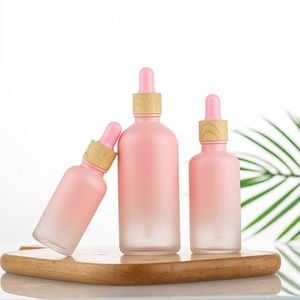 Flacon compte-gouttes en verre de haute qualité de 30ml pour huiles essentielles Bouteille de sérum de soin de la peau de luxe avec fond épais - Product Image 1