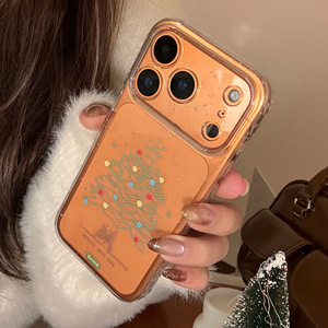 Custodia <span class=keywords><strong>Trasparente</strong></span> Antiurto con Graffiti Natalizi per <span class=keywords><strong>Apple</strong></span> 17pro, <span class=keywords><strong>Cover</strong></span> Protettiva Anti-Caduta per iPhone 16 - Product Image 5