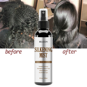 Bellezon 180ml <span class=keywords><strong>Spray</strong></span> Capillaire Effet Soie Brillance et Lissage, Anti-Frizz, Démêlant, Protection Thermique, Brume Capillaire Lissante - Product Image 1