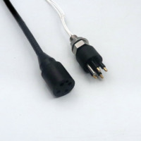 Connecteur sous-marin Subconn rond compatible modèle 4 broches BH4F IL4M pour équipement de plongée ROV IP68
