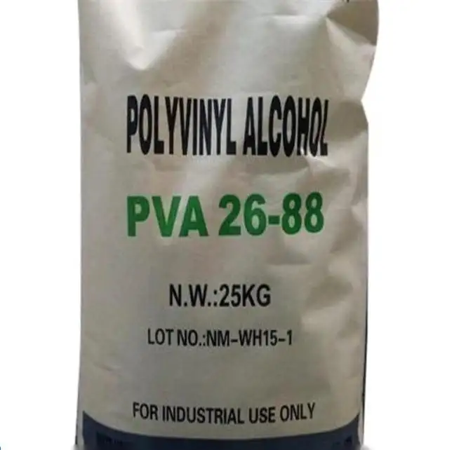 Groothandel Cas Nr. 9002-89-5 Polyvinylalcohol Pva Pvoh Vlokken Voor Sizing Garen