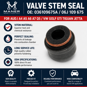 ซีลก้านวาล์ว MANER รุ่น OE 036109675A 06J109675 สำหรับเครื่องยนต์ EA888 ของ Audi A4 A5 A6 A7 Q5 VW Golf Tiguan Passat CC Scirocco Jetta - Product Image 4