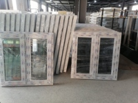 Fenêtre à battant en PVC/UPVC sur mesure, double vitrage teinté, système de verrouillage insonorisant et économe en énergie, certifiée Energy Star pour l'extérieur