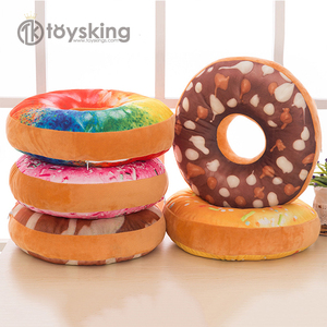 Cojín de Peluche TK en Forma de Donut, Juguetes de Peluche Suaves y Creativos <span class=keywords><strong>para</strong></span> Venta al por Mayor, 40 cm de Diámetro - Product Image 2