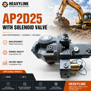 Pompe hydraulique HEAVYLINK AP2D25 avec électrovanne pour pièces de machines de construction DH55 60-7 - Product Image 3