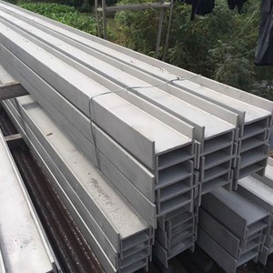 מחיר נמוך מפעל מלאי 304 316 582*300*12*17 מ "מ חם התגלגל נירוסטה h סעיף h קרן h בר פרופיל לבנייה - Product Image 6