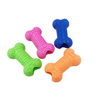 Produits pour animaux de compagnie Forme d'os interactif à mâcher FUNNY bone toy pet chien