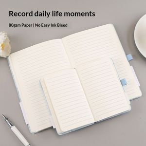 New Imitation Leather Strap <b>A5</b> Notebook With Logo Business Notepad Set Digital Printing Creative Portable <b>Diary</b>-Gift - Product Image 3
