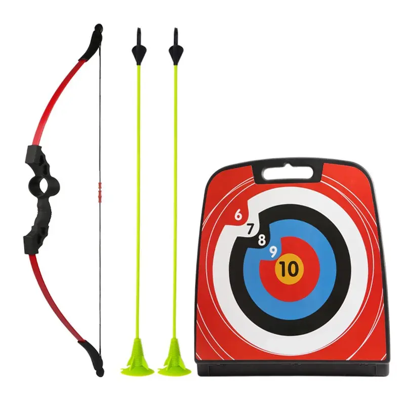Best Gift Kids Outdoor Archery Bow and Arrow Set Target Game Outdoor Shooting Training Compound Bow and Arrow Set