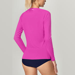 חולצת דיג לנשים עם שרוולים ארוכים, הגנה מפני קרינת UV, פוליאסטר איכותי, UPF 50, בהתאמה אישית - Product Image 2