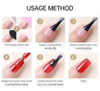 Nouvelle colle à ongles UV 15ml non toxique, fournitures de salon de beauté pour femmes avec 60 couleurs, échantillon gratuit de vernis à ongles