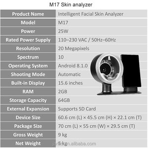 Nuevo Analizador de Piel Profesional 2026 con Imágenes HD y Diagnóstico por IA para Dermatología y Spa 3D OEM/ODM Janlis M9 - Product Image 4