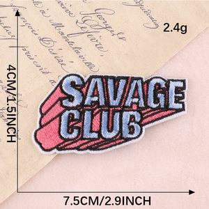 Usine chinoise <span class=keywords><strong>personnalisé</strong></span> brodé <span class=keywords><strong>personnalisé</strong></span> fer sur tissu lettre décalcomanies pour la décoration de vêtements - Product Image 5