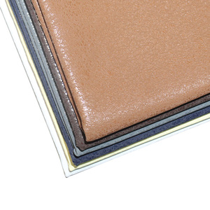 Pu Coated Metallic <b>Fabric</b> <b>Medium</b> Weight Plain Dyed Suede For Apparel Coat Jacket - Product Image 2
