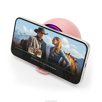Wekker met speaker, draadloze oplader, digitale wekker voor slaapkamers, Bluetooth wekker, RGB-licht, dubbele wekker