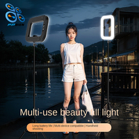 Anneau lumineux LED portable polyvalent 20W, lumière d'appoint pour selfie, gamme de couleurs 2500K-8500K pour le vlogging et le streaming en direct