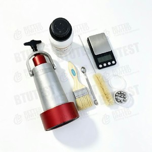 Testeur d'humidité rapide pour sols, kit de méthode Calcium du sol ASTM D4944, haute précision 0,1% avec balance numérique, pour billes d'acier, sable et agrégats en terrain - Product Image 3