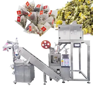 Automatic Nylon Dip Tea Bag Pack Machine Triangle Tea Bag Packing Machine