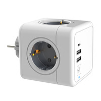 Удлинитель вилки USB переключатель + розетки типа C силовой куб удлинитель европейского стандарта