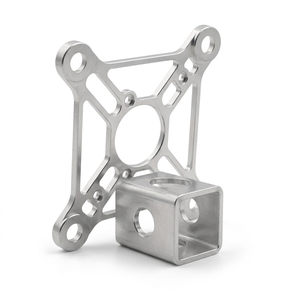Placa de Montaje Cruzada de Aluminio CNC de 120 mm, Fabricada para América, Compatible con <span class=keywords><strong>Motor</strong></span> NEMA, Soporte Adaptador - Product Image 1