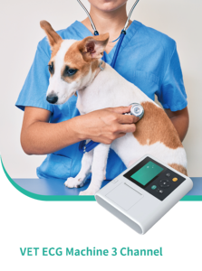 Draagbare Medische 3-kanaals Ekg Monitor Veterinaire Driekanaals <span class=keywords><strong>Ecg</strong></span>-Machineapparatuur - Product Image 2