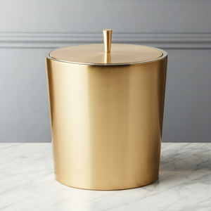 Cubo de hielo de latón martillado decorativo perfecto para enfriar bebidas durante celebraciones especiales - Product Image 1