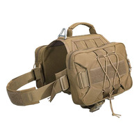 Vêtements d'extérieur pour animaux domestiques, vente en gros, sac à dos à harnais pour chien de chasse, gilet costume