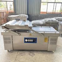 Machine de mise sous vide industrielle à double chambre, emballage sous vide alimentaire commercial pour usine de transformation alimentaire