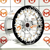 Jantes en alliage Maxtera Forged Custom Beadlock Weld Star Drag Racing pour Mustang Dodge Corvette Camaro GTR Supra Cadillac BMW